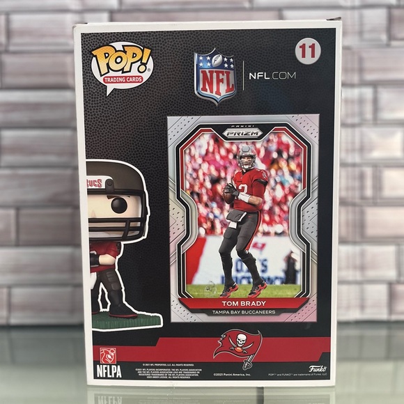 Tom Brady Tampa Bay Pop! trading cards Panini Prizm Funko Pop. - Picture 3 of 8
